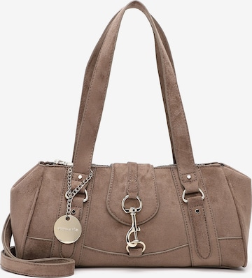 Borsa a spalla ' Marina ' di Tamaris in beige: frontale