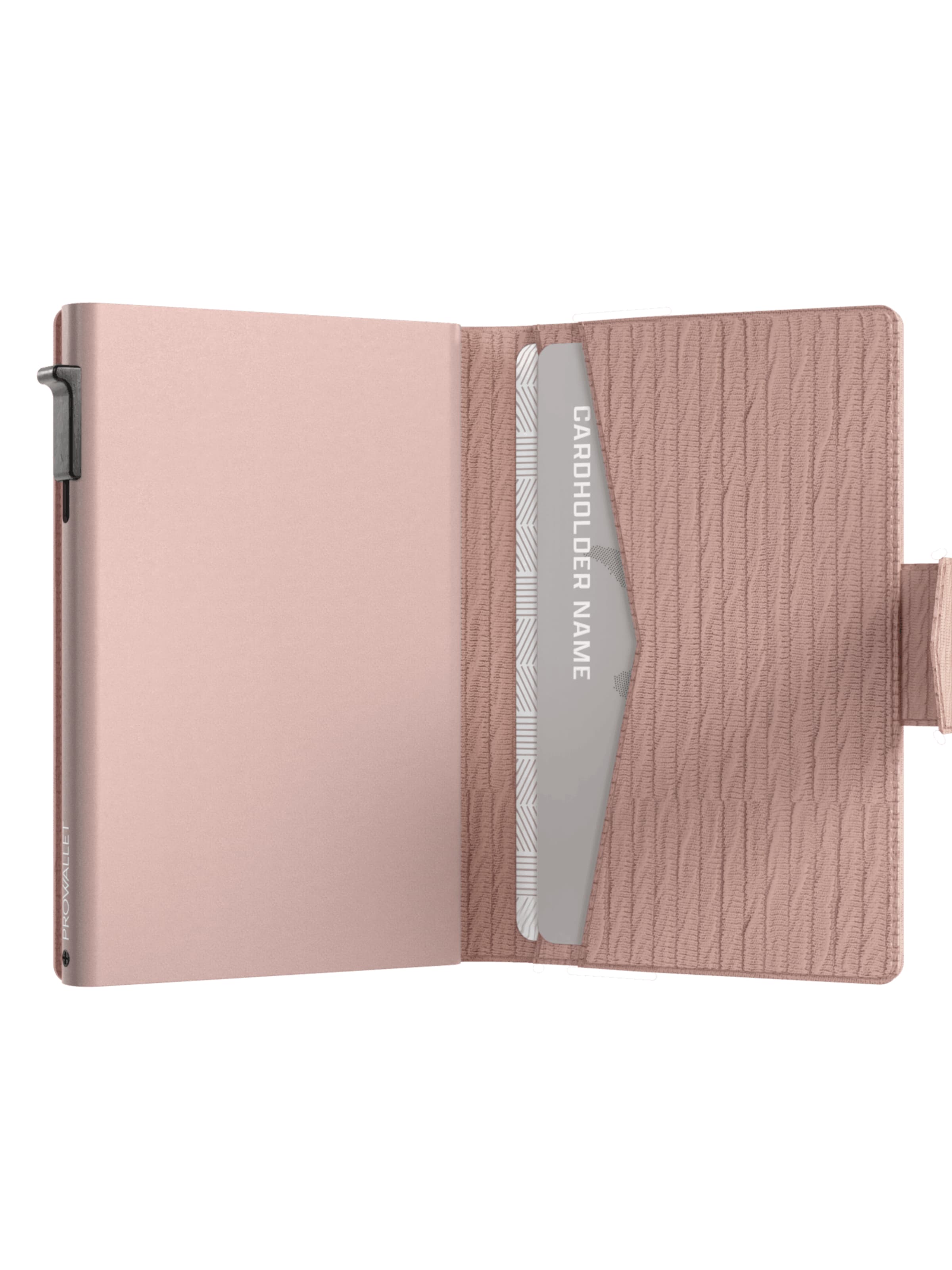 Prowallet Wallet 'Pasjeshouder Plus Ripple' in Orange