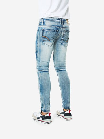 KOROSHI Slimfit Jeans i blå