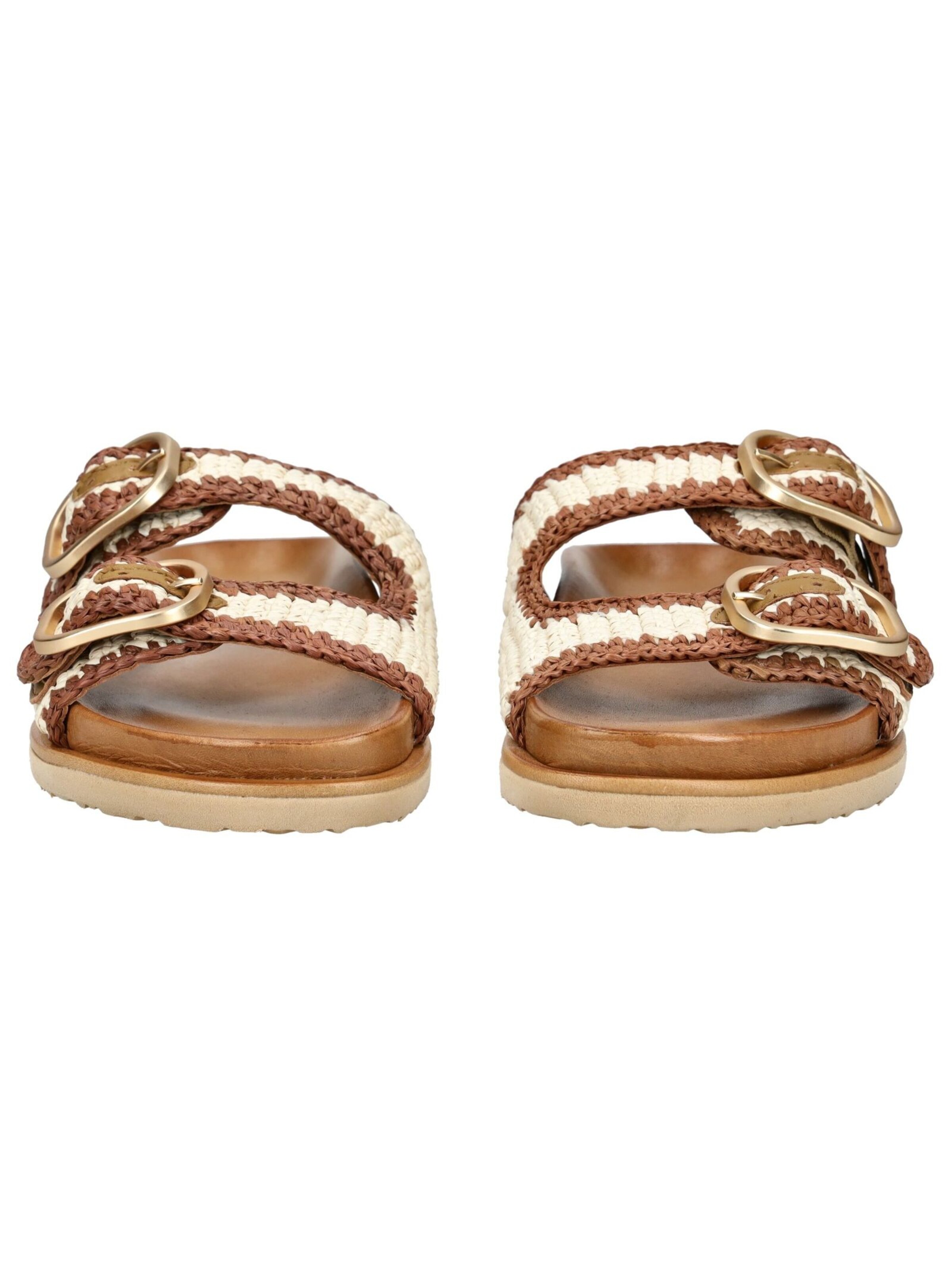 INUOVO Pantolette in Braun