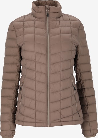 Veste outdoor 'Kate' Whistler en marron : devant