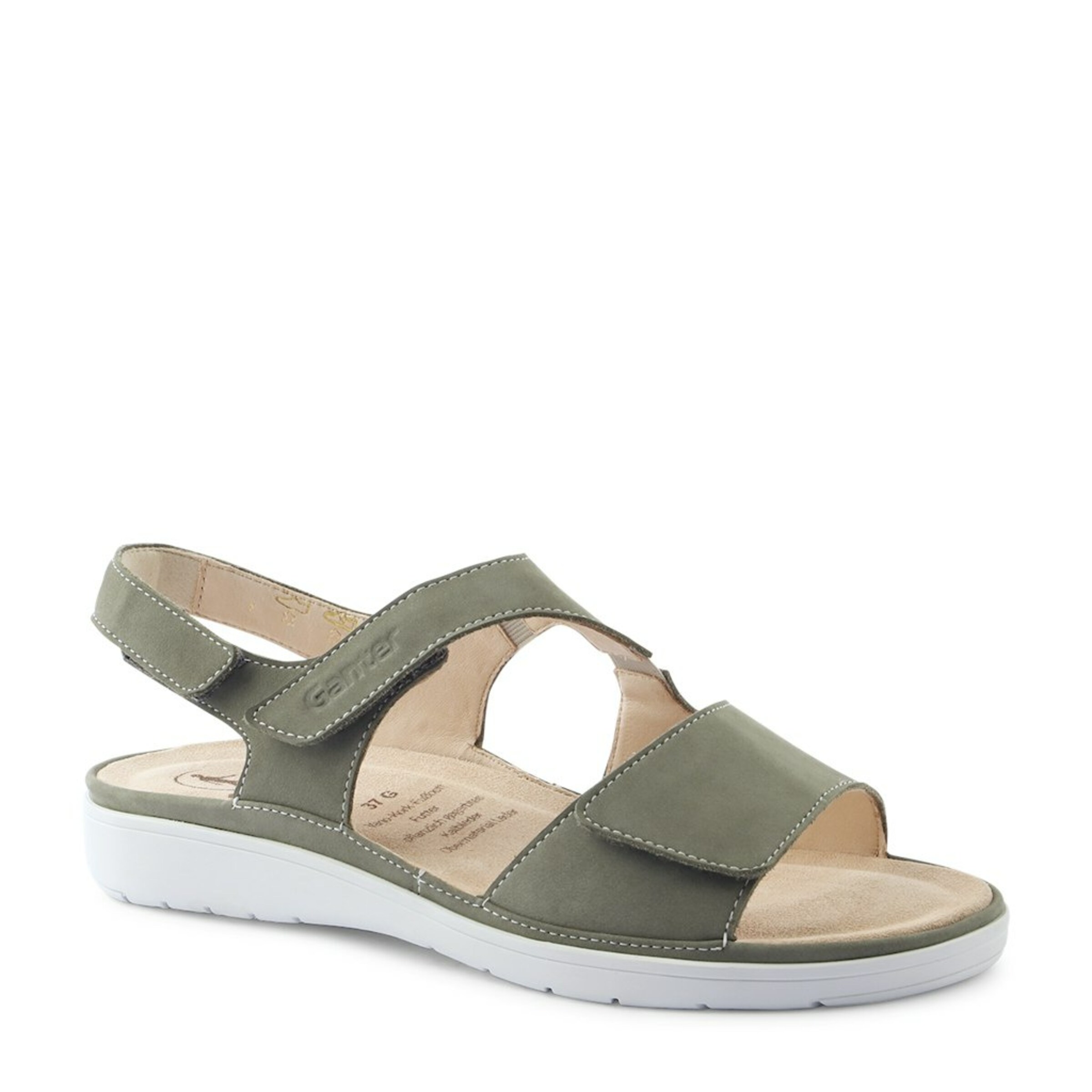 Ganter Strap sandal in Green