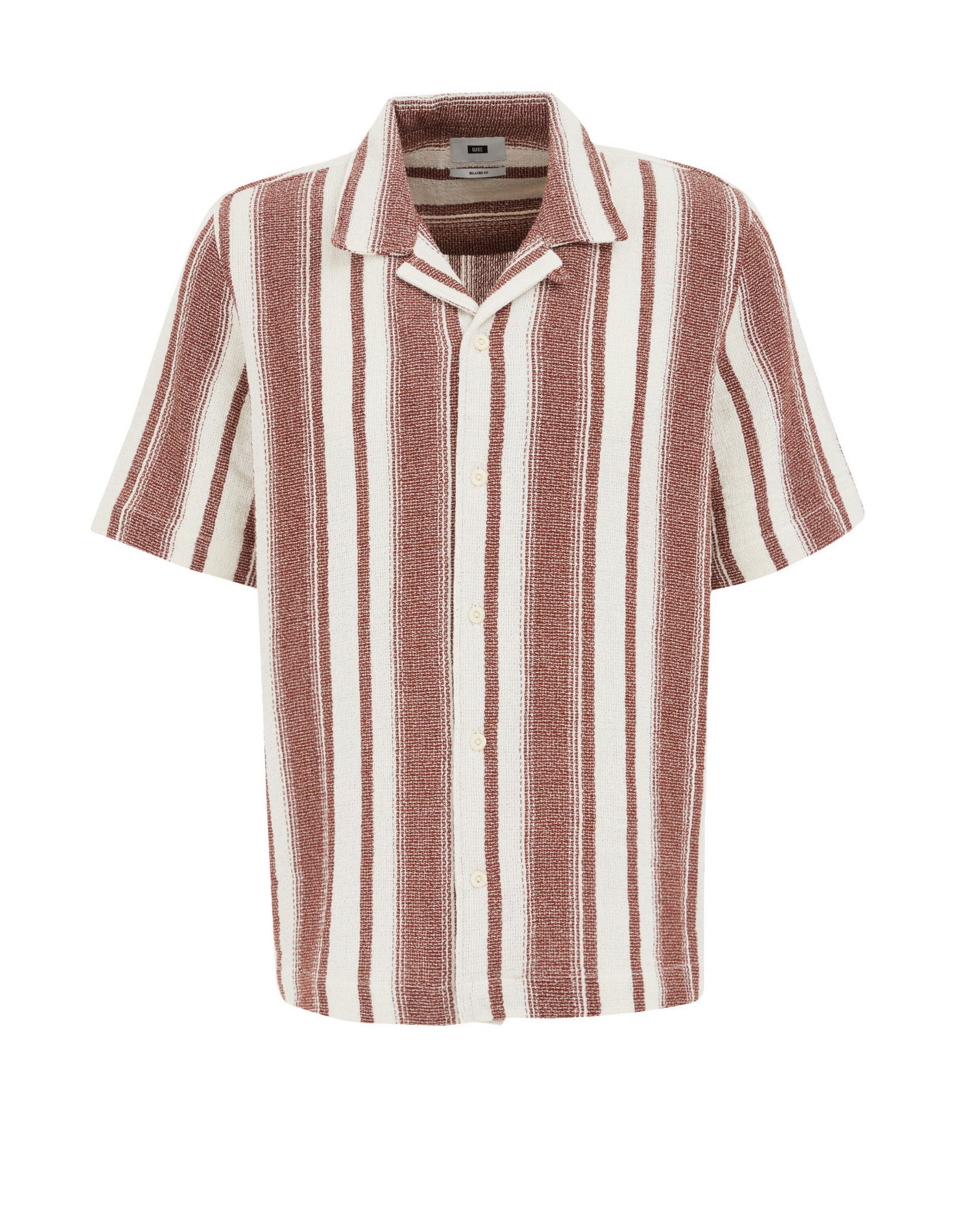 WE FashionComfort Fit Košulja - smeđa boja: prednji dio