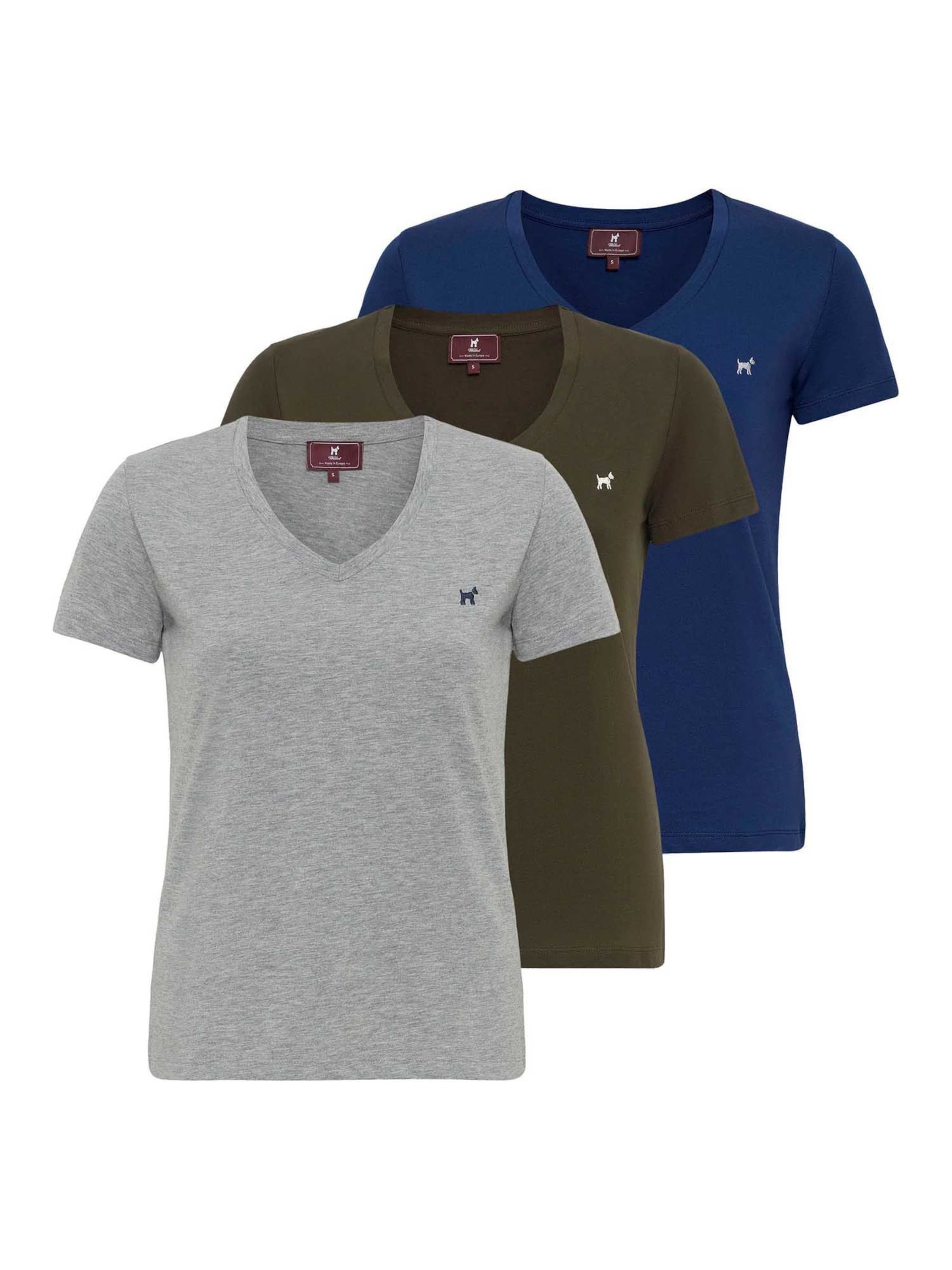 Williot Тениска в синьо: отпред