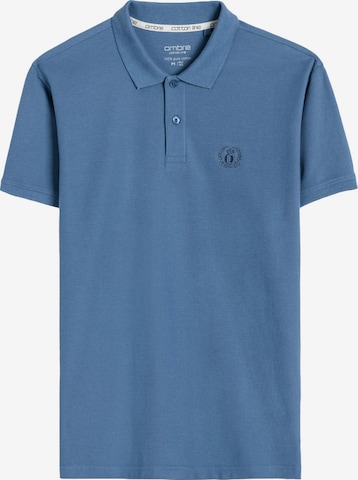 Ombre Shirt 'OM-POBS-0100' in Blau: Vorderseite