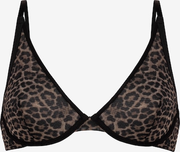 juoda Hunkemöller Trikampė Liemenėlė 'Tara': priekis