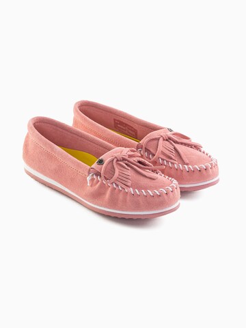 Mocassino 'Kilty plus' di Minnetonka in rosa