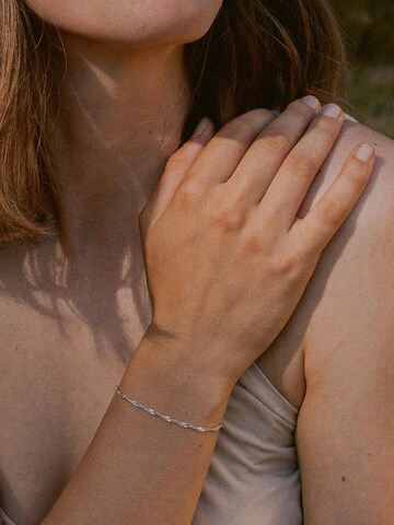 modabilé Bracelet 'SINGAPORE Elegant' in Silver
