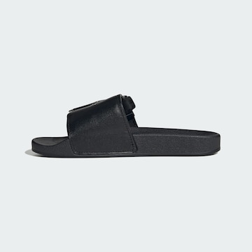 ADIDAS ORIGINALS Pantolette 'Adidas x Jeremy Scott Adilette' in Schwarz