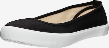 Ethletic Ballet Flats in Black: front