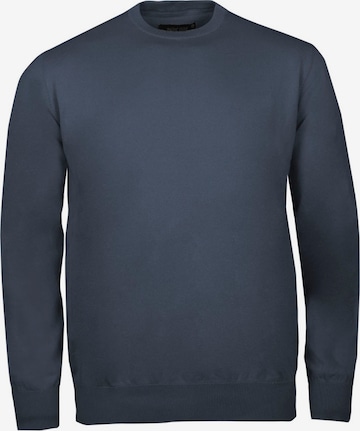 INDICODE JEANS Sweater in Blue: front