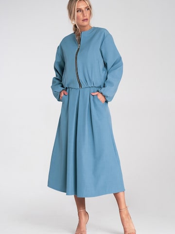 Figl Between-Season Jacket 'M1198' in Blue
