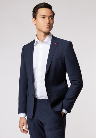 Coupe slim Veste de costume ROY ROBSON en bleu