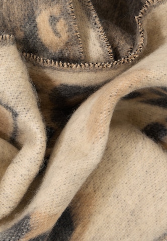 Zwillingsherz Scarf 'Herzen' in Beige