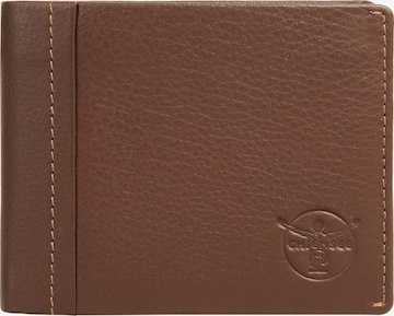 CHIEMSEE Wallet in Brown: front
