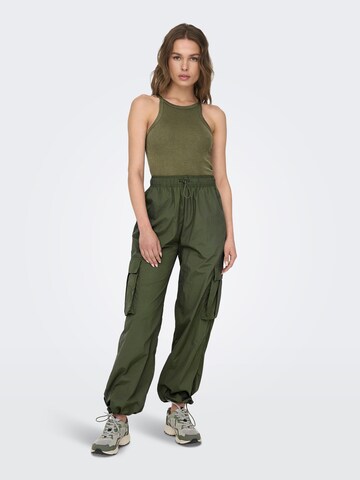 ONLY - Tapered Pantalón cargo 'JOSE' en verde