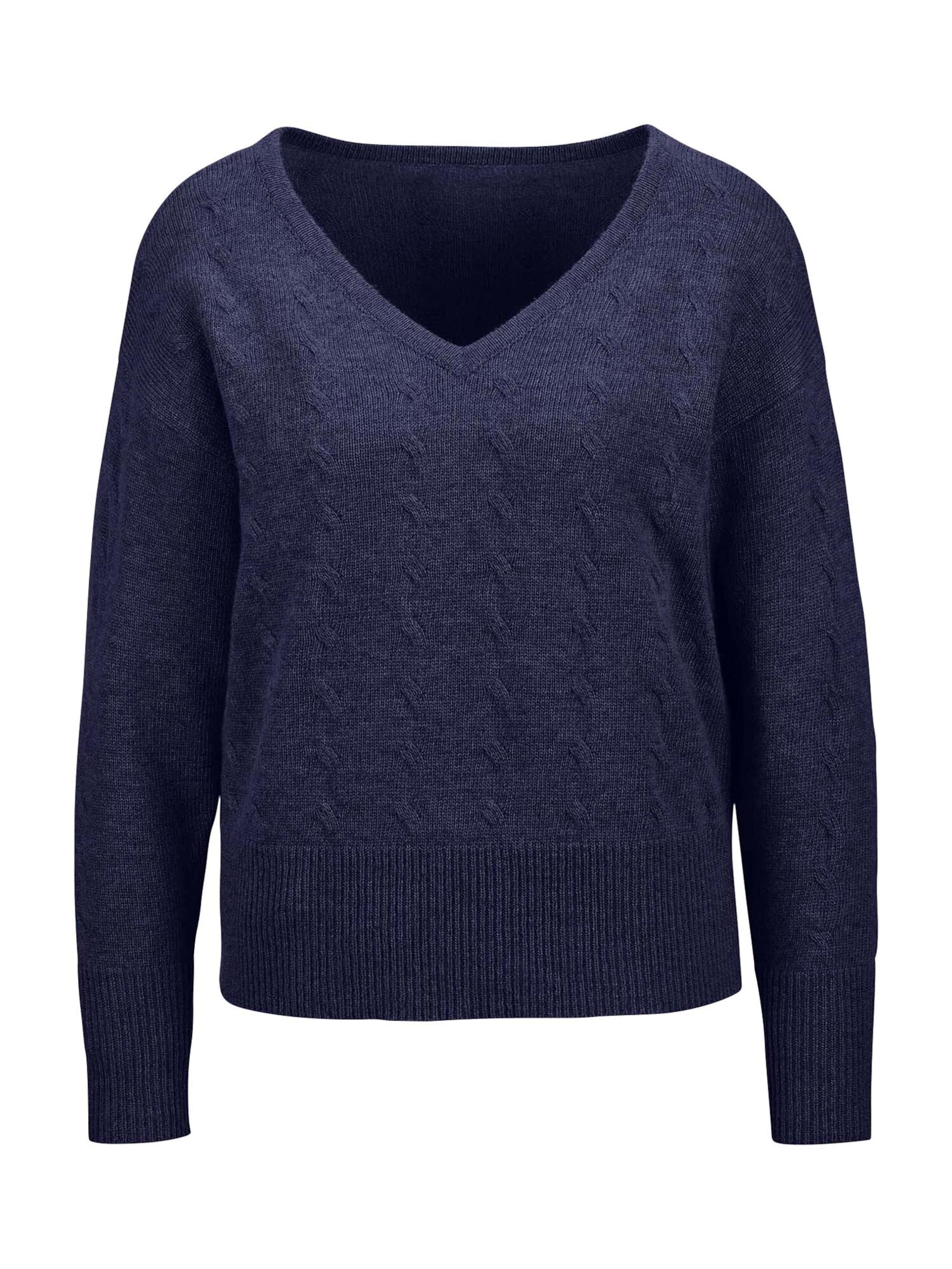 MADELEINE Trui in Blauw: voorkant