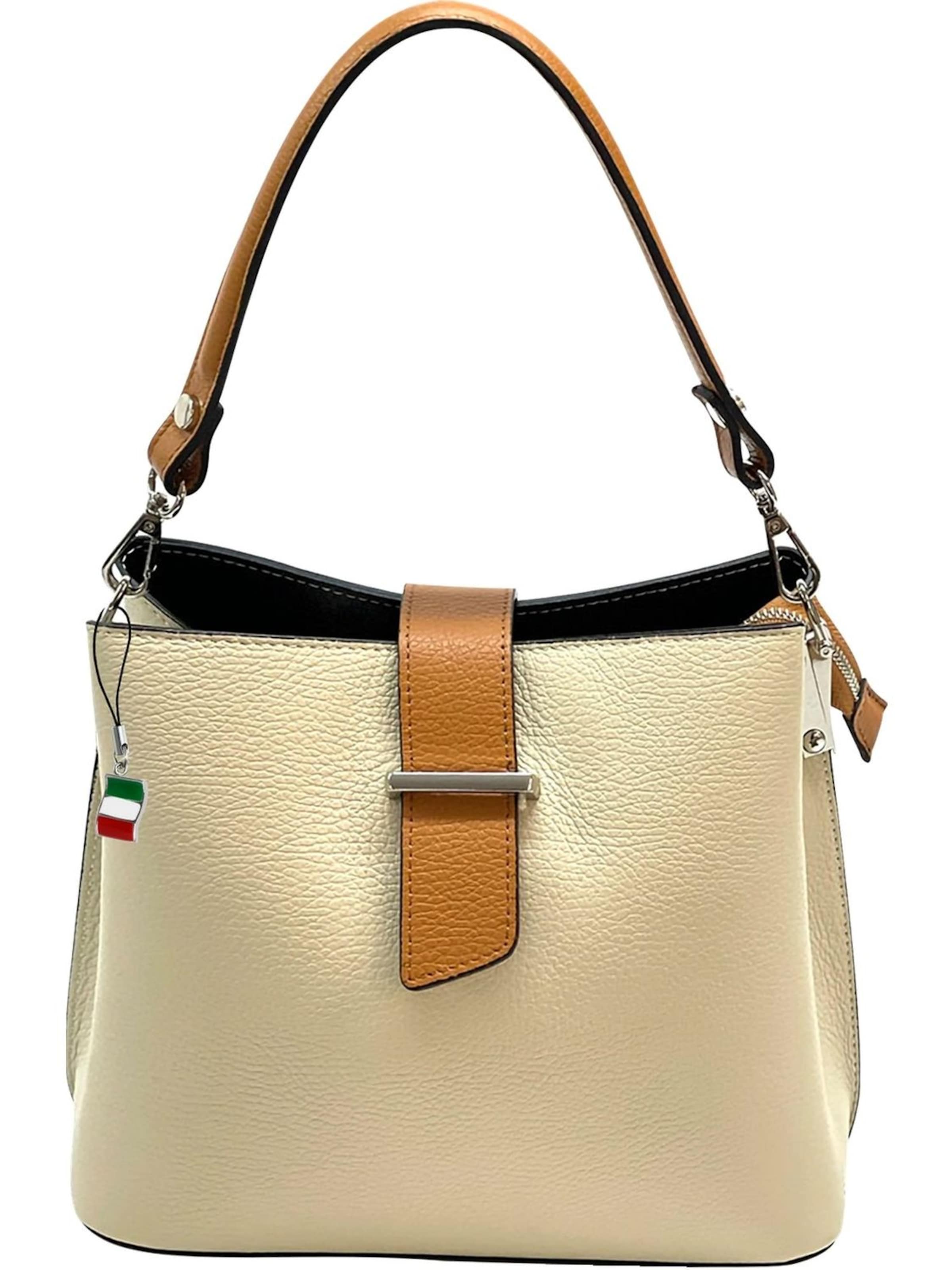 Florence - Bolso de hombro en beige: frente