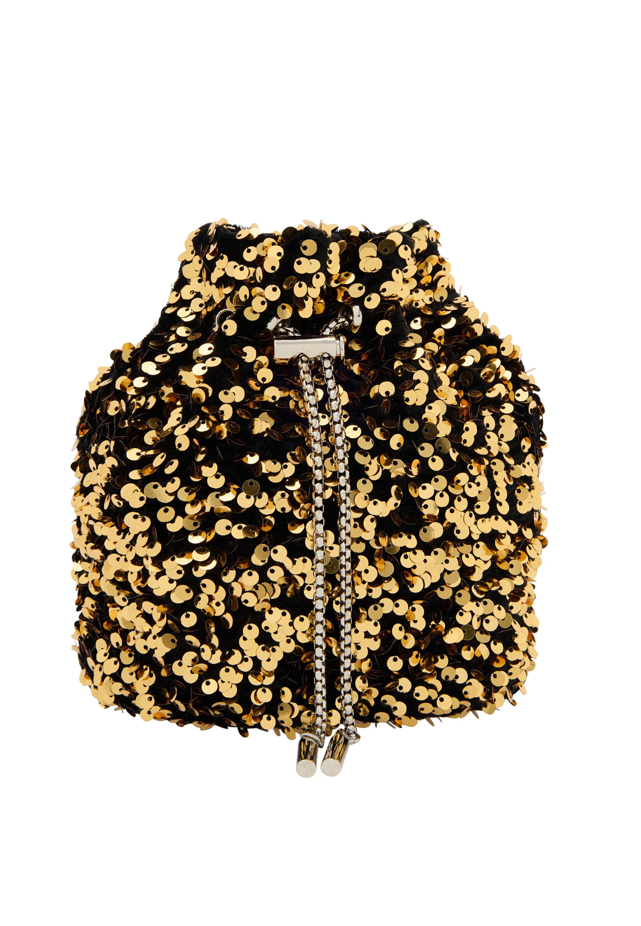 myMo at night Listová kabelka - Zlatá: predná strana