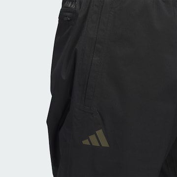 Regular Pantalon de sport 'RAIN.RDY Golf' ADIDAS PERFORMANCE en noir