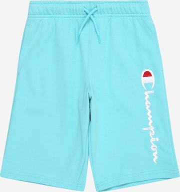 Champion Authentic Athletic Apparel Shorts 'ICONS' in Blau: Vorderseite