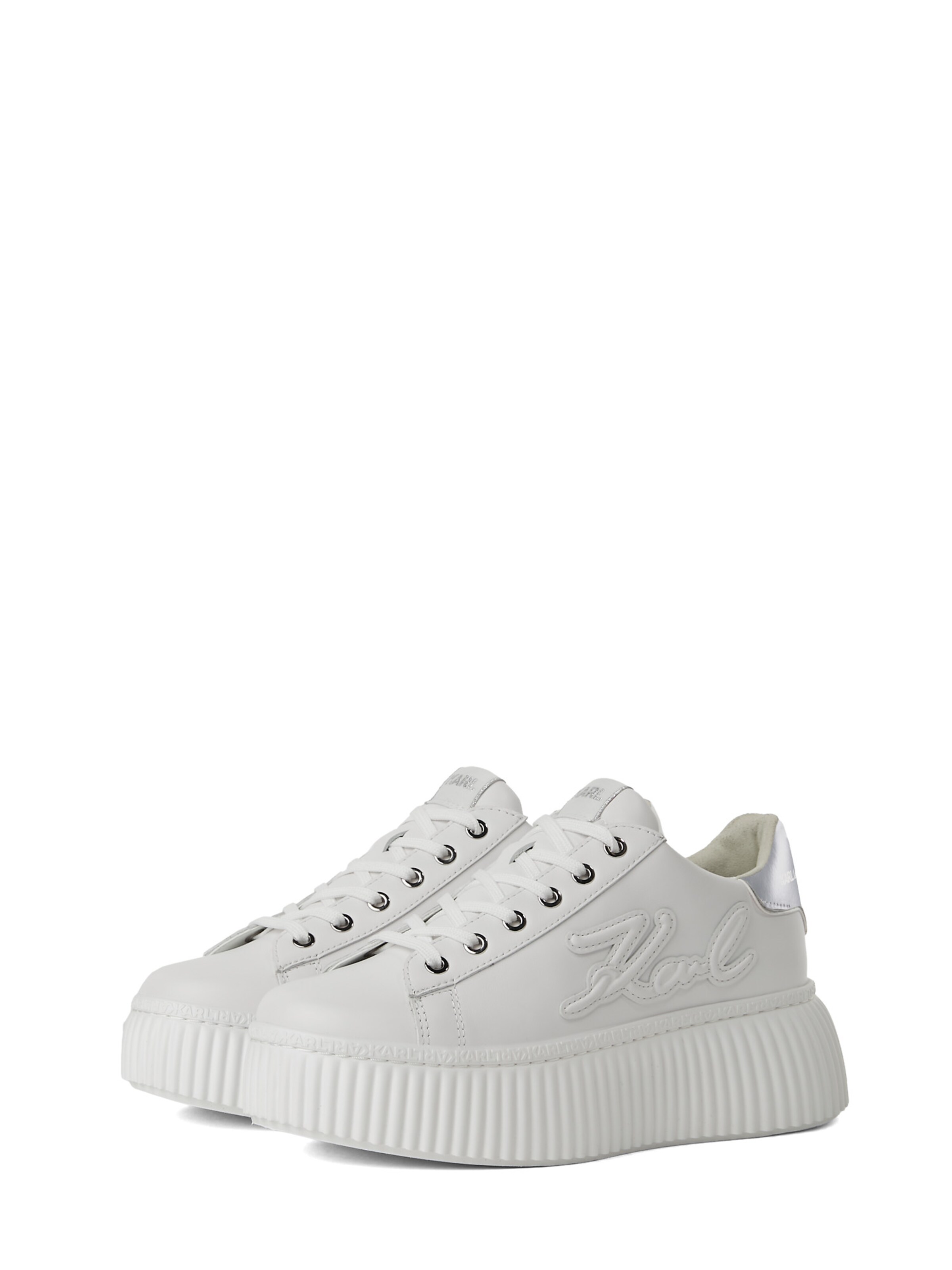 Baskets basses Karl Lagerfeld en blanc