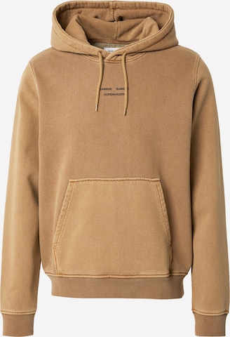 Samsøe SamsøeSweater majica 'Marcus' - smeđa boja: prednji dio