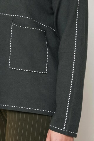 Ulla Popken Gebreid vest in Grijs