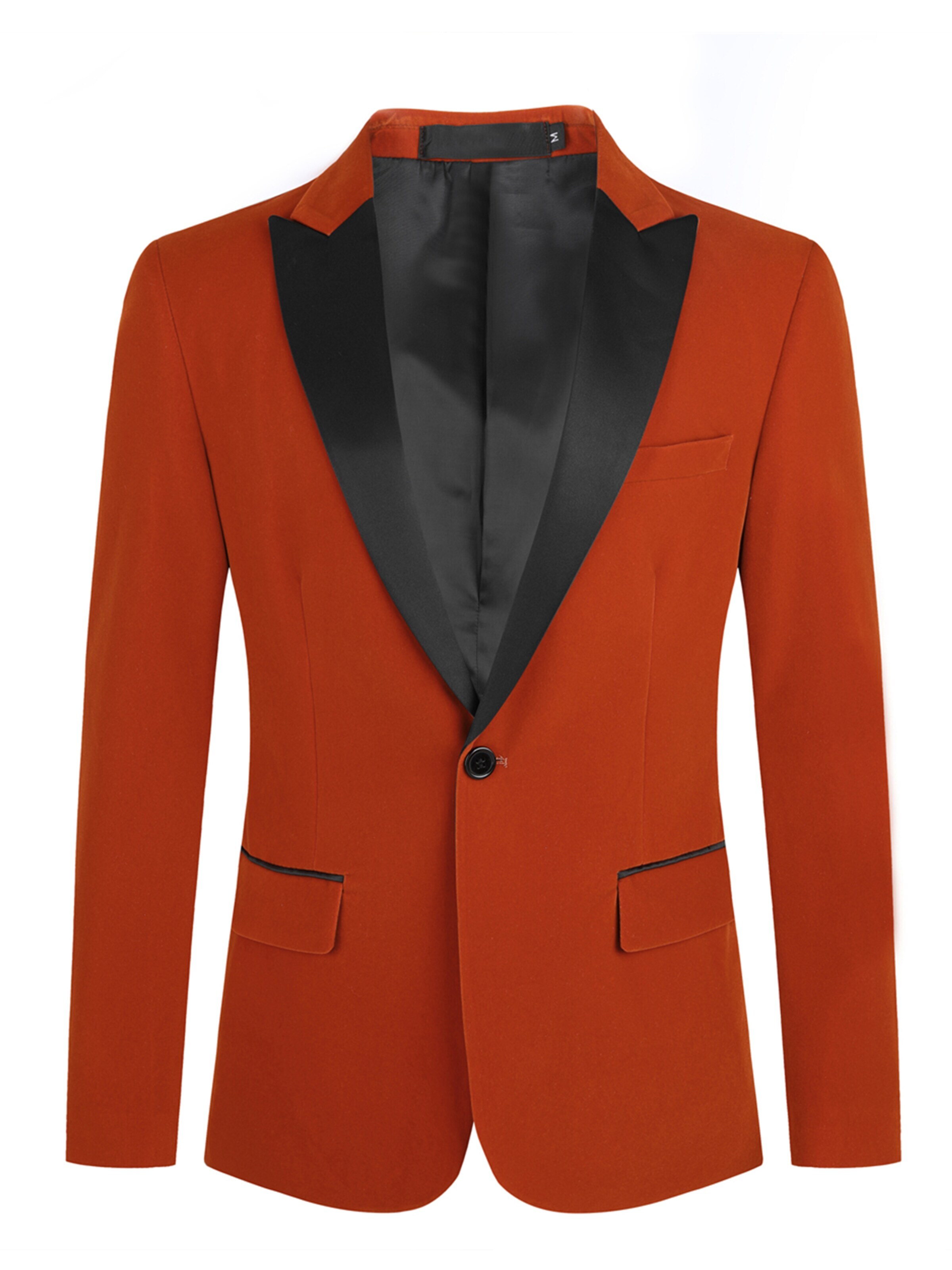 ALLTHEMEN Suit Jacket 'Lichtung' in Red: front