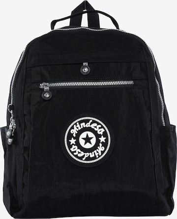 Mindesa - Mochila en negro: frente