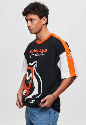 Recovered Shirt 'NFL Bengals Cincinnati' in Black