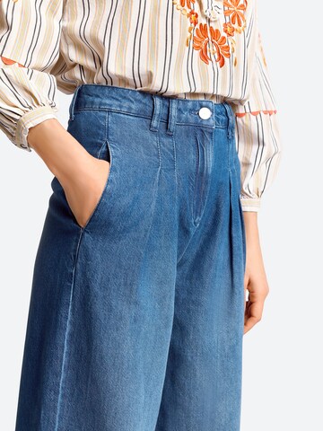 Wide Leg Jean Rich & Royal en bleu