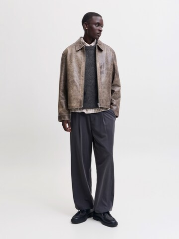 JACK & JONES Svetr 'JORFREDERIKSBERG OLLIE' – černá