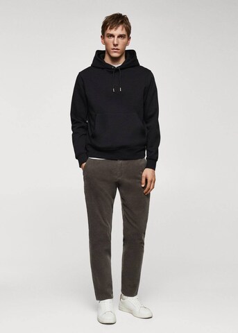 MANGO MAN Sweatshirt 'Bono' in Black