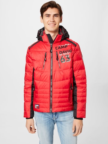 CAMP DAVID Jacke in Rot: predná strana