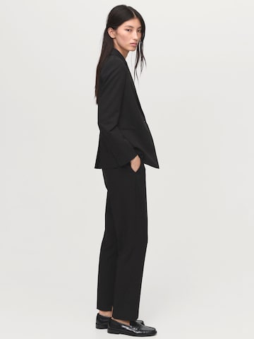 MANGO Regular Pantalon 'BOREAL' in Zwart