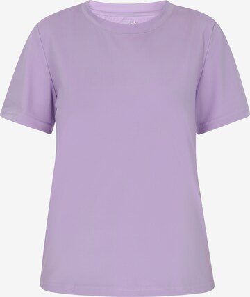 T-shirt IZIA en violet : devant
