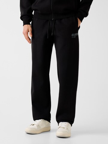 GUESS Regular Hose in Schwarz: Vorderseite