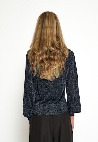 Haut 'MSLiv' minus en bleu