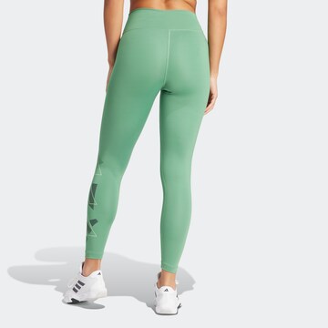 ADIDAS PERFORMANCE Skinny Sporthose in Grün