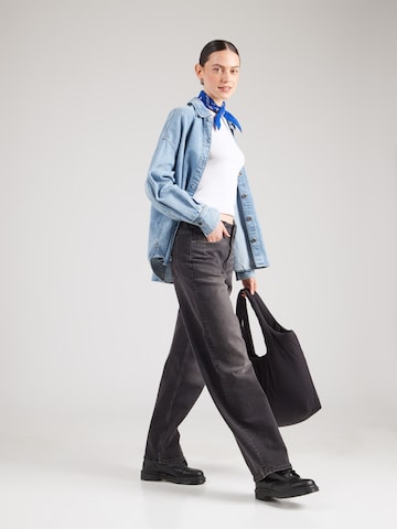Lee Loosefit Jeans 'RIDER' in Schwarz