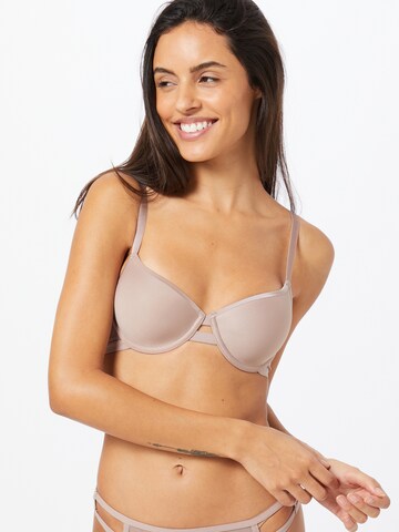 regular Reggiseno 'Spacer' di LASCANA in beige: frontale