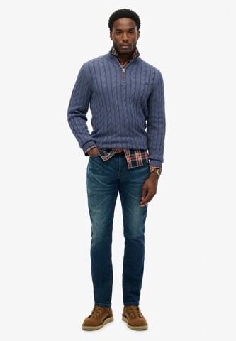 Superdry Trui in Blauw