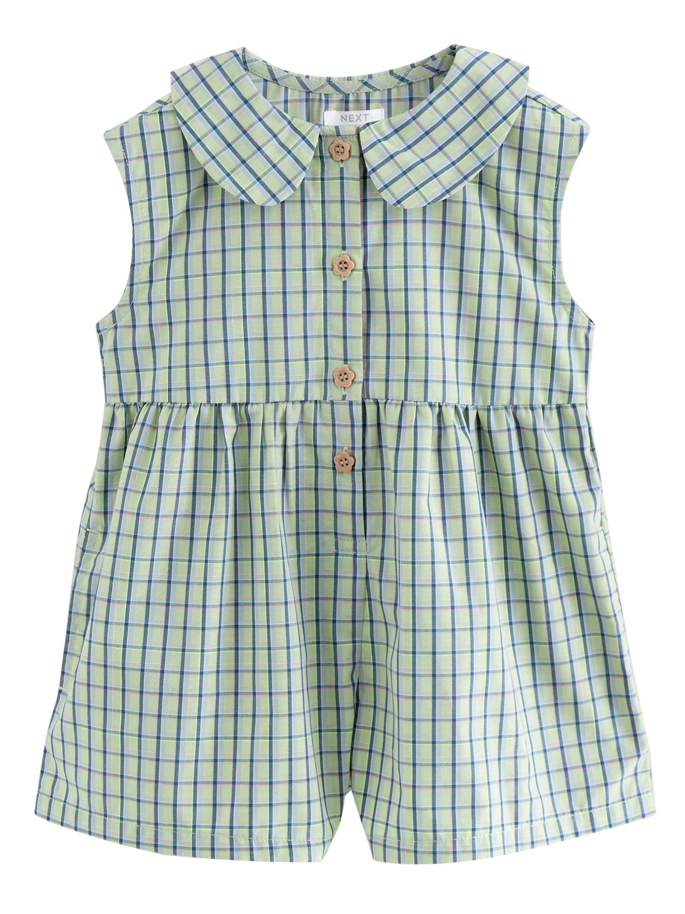 Salopetă de la Next pe verde: față