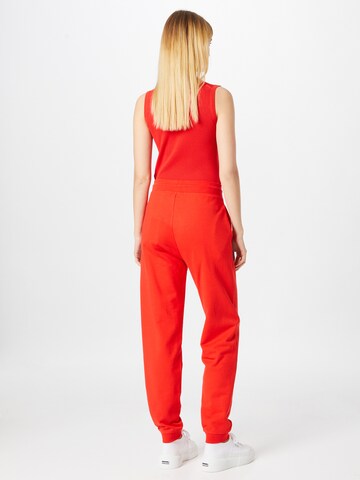 HUGO Red Tapered Pants 'Dachibi' in Red