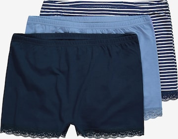 Ulla Popken Broekje in Blauw: voorkant