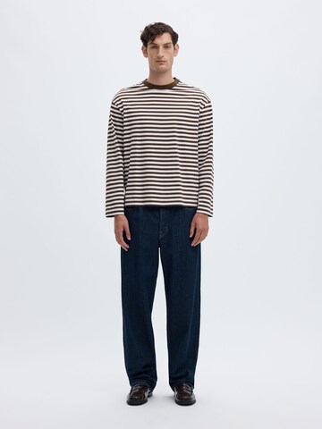SELECTED Bluser & t-shirts i brun