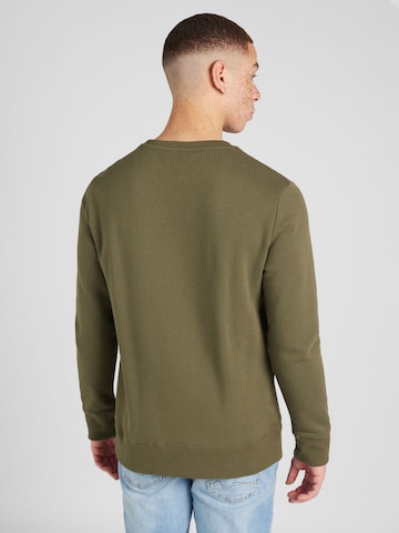 AÉROPOSTALE Sweatshirt in Green