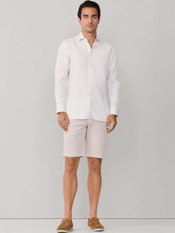 Hackett London Regular fit Overhemd in Wit