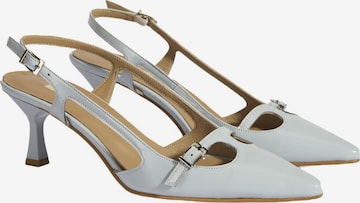 Desa Slingpumps 'High Heels' in Blau: Vorderseite